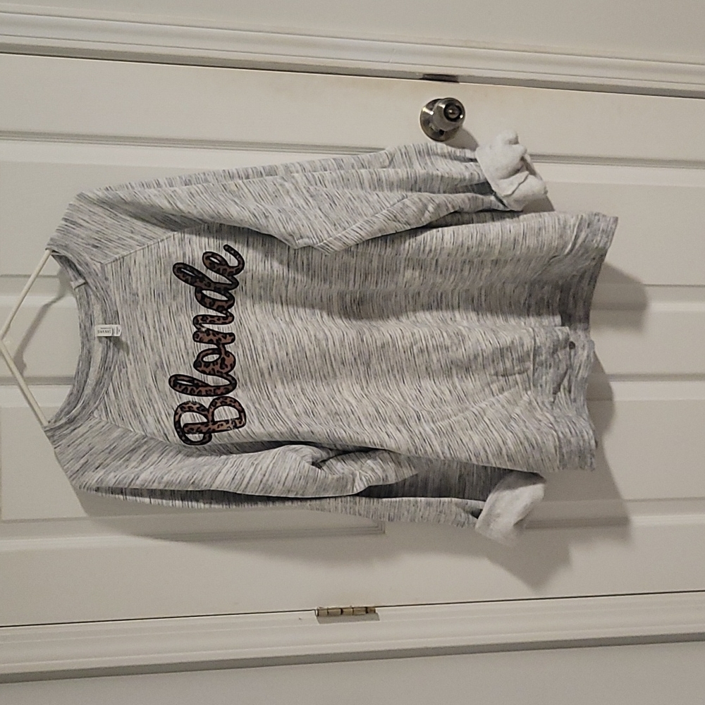Blonde Oversized Sweatshirt